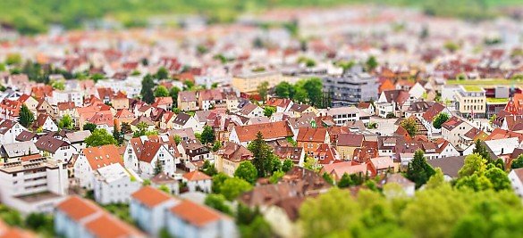Luftbild Stadtteil