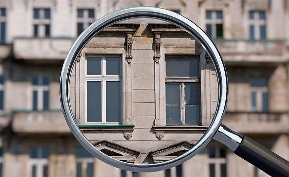 Haus unter der Lupe