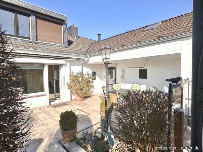 Atrium-Terrasse Einfamilienhaus Altenholz