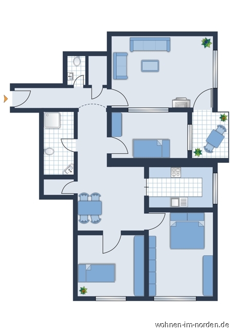  Etagenwohnung Kronshagen