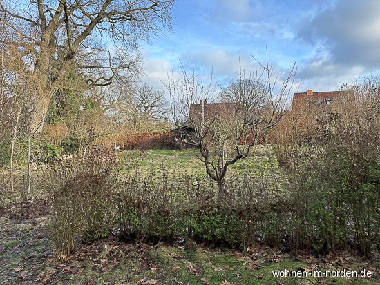 Blick aus Wohnzimmer Einfamilienhaus Mnkeberg