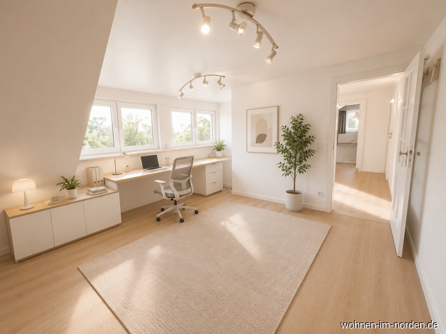 Ki-generiertes Beispiel Modernisierung Zimmer 1 Obergeschoss Einfamilienhaus Altenholz
