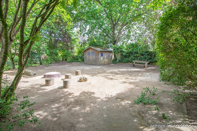 Grillplatz Maisonettewohnung Schenefeld