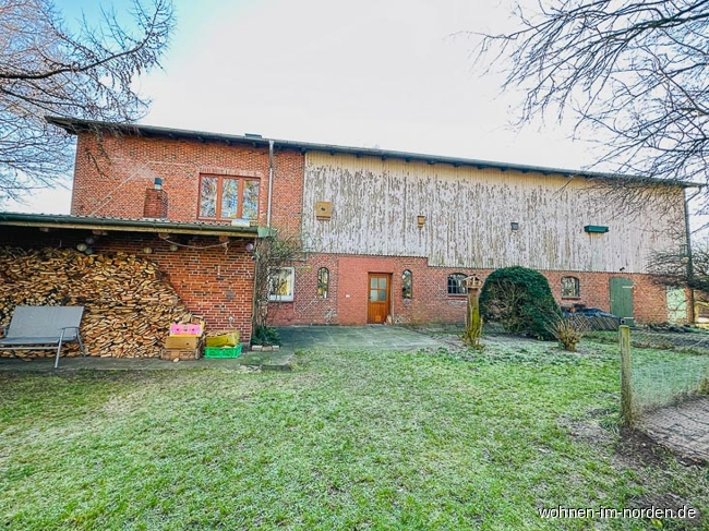 Ansicht vom Garten Resthof Besdorf