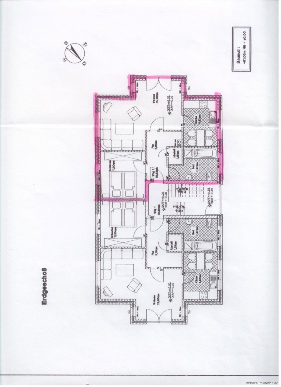  Erdgeschosswohnung Hamburg / Blankenese