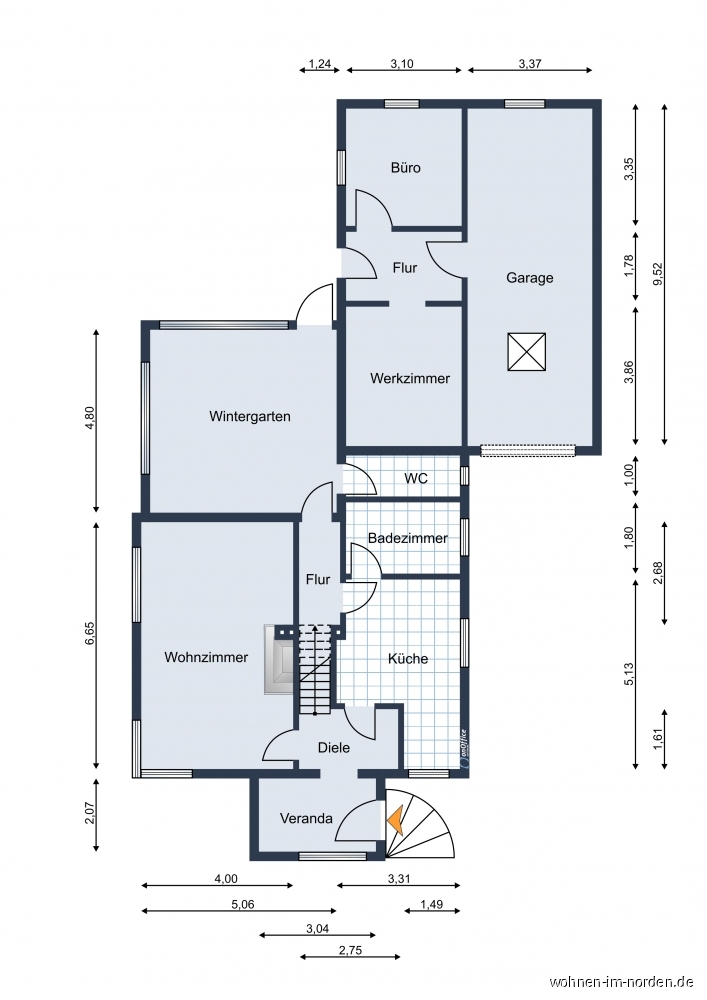 Erdgeschoss Einfamilienhaus Norderstedt / Harksheide