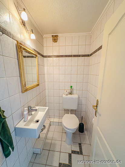 WC Obergeschoss Reihenmittelhaus Kiel