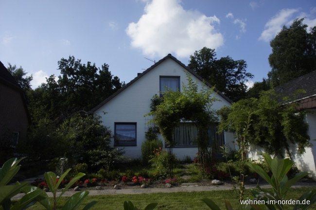 Vorderansicht Einfamilienhaus Hamburg / Rahlstedt