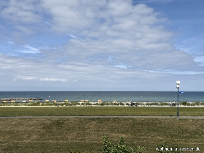BLick vom Balkon Maisonettewohnung Sch�nberg (Holstein) / Sch�nberger Strand