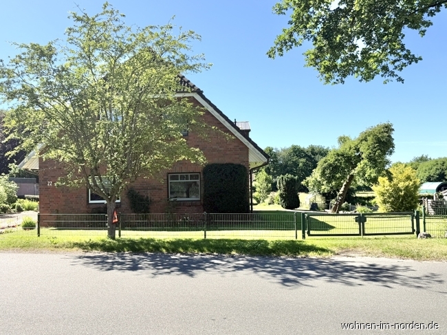 Stra�enansicht Einfamilienhaus Brammer