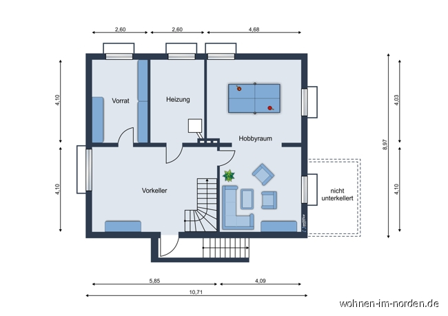 Keller Einfamilienhaus Schwentinental