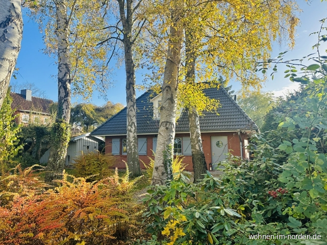 Ansicht von der Ortspromenade Ferienhaus Hohwacht