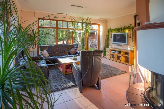 Wohnzimmer Einfamilienhaus Hollenstedt