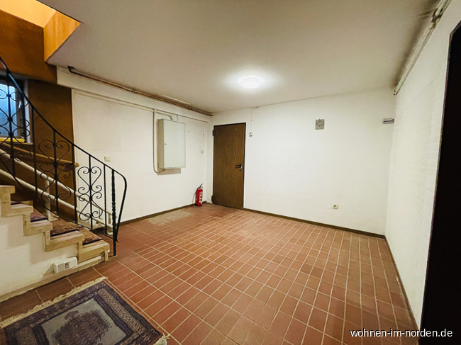 Flur im Keller Einfamilienhaus Wendtorf
