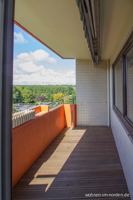 Balkon - West Etagenwohnung Kiel / Schilksee