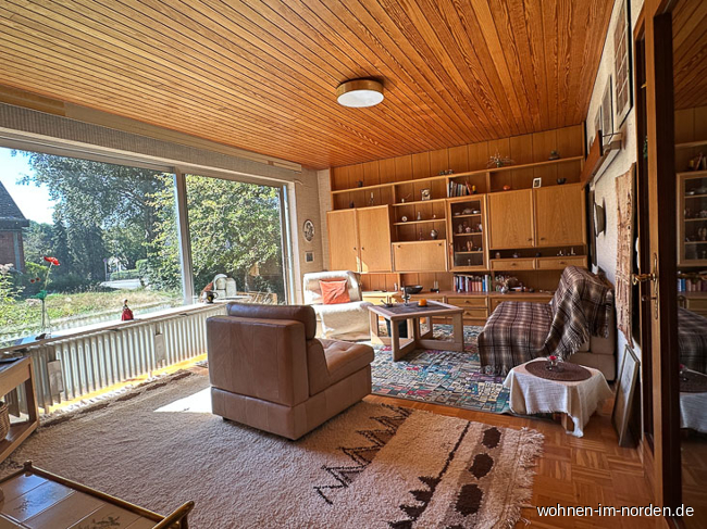 Wohnzimmer Einfamilienhaus Kiel / Russee