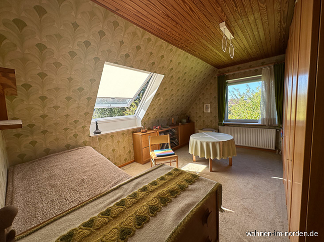 Zimmer 2 Obergeschoss Einfamilienhaus Kiel / Russee