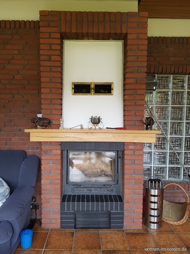 Kamin im Wohnzimmer Einfamilienhaus Langwedel