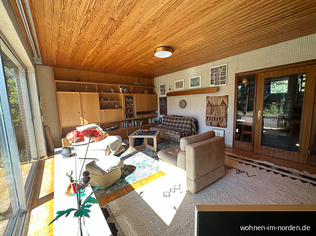 Wohnzimmer Einfamilienhaus Kiel / Russee