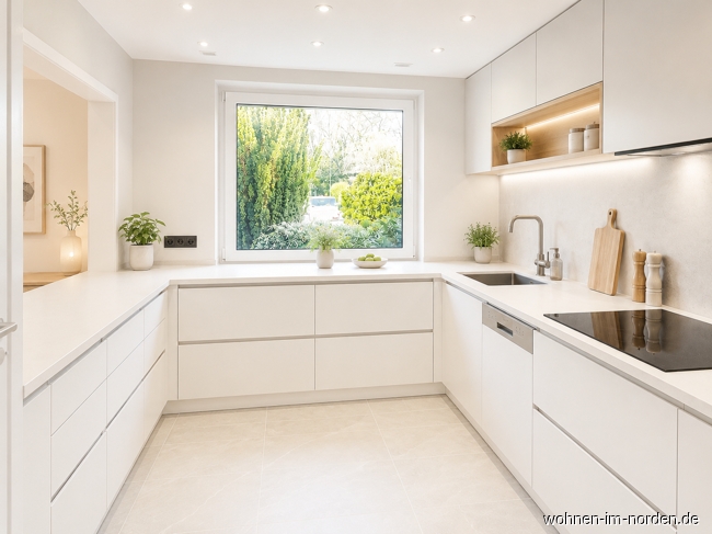 Ki-generiertes Beispiel Modernisierung K�che Einfamilienhaus Altenholz