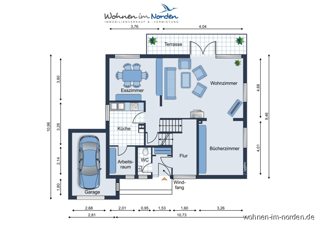 Erdgeschoss Einfamilienhaus Molfsee