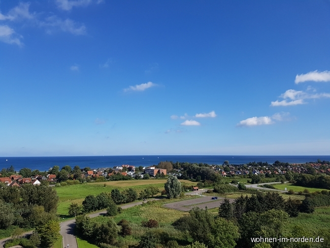 Blick vom Balkon Schnberg (Holstein) / Holm Etagenwohnung Hochwertige Ferienwohnung mit Ostseeweitblick