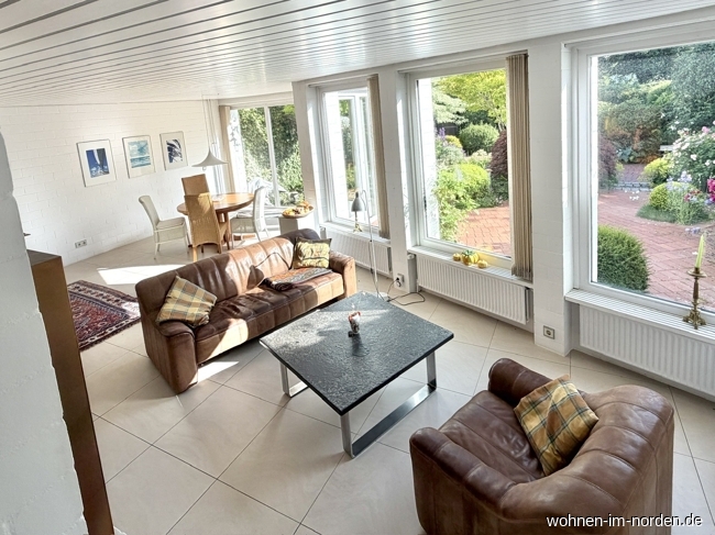 Wohnzimmer Reihenmittelhaus Kiel / Schilksee