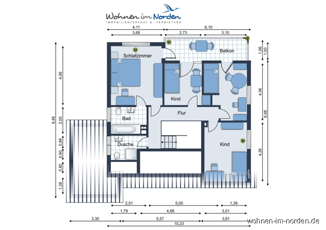 Obergeschoss Einfamilienhaus Molfsee