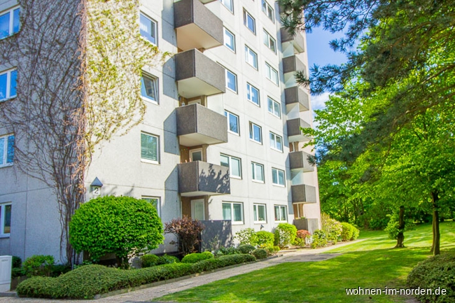 Blick auf Wohnung (2.OG) Etagenwohnung Kronshagen