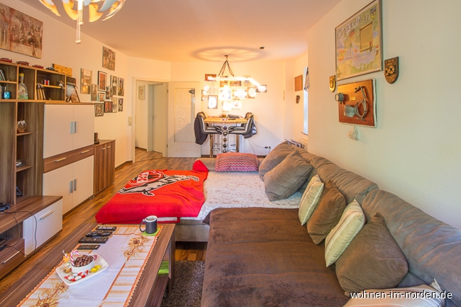 Wohnzimmer Erdgeschosswohnung Molfsee
