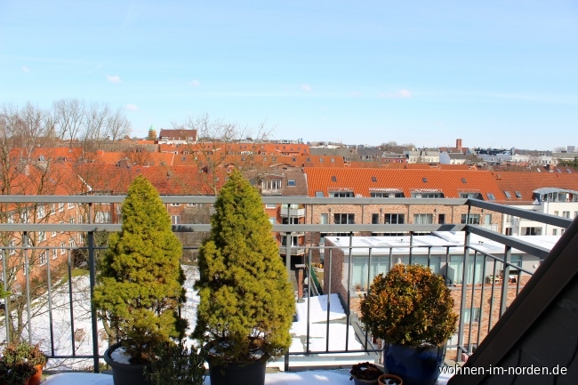 Balkon Dachgeschosswohnung Hamburg / Eimsbttel