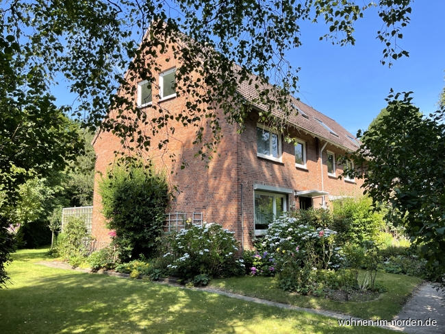 Seitliche Ansicht Reihenendhaus Kronshagen