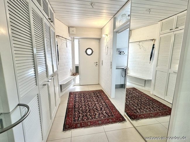 Eingangsbereich Reihenmittelhaus Kiel / Schilksee