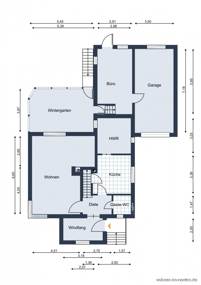 Erdgeschoss (nicht mastabsgerecht) Einfamilienhaus Norderstedt / Harksheide