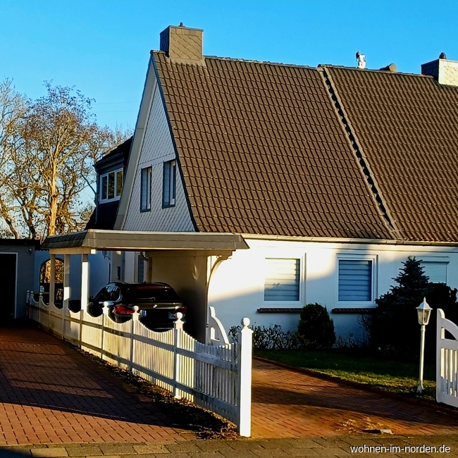 Au�enansicht Schwentinental Doppelhaush�lfte Schwentinental/ Klausdorf: Gepflegte Doppelhaush�lfte in familienfreundlicher Umgebung