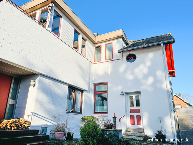 Hofansicht Mehrfamilienhaus Bordesholm