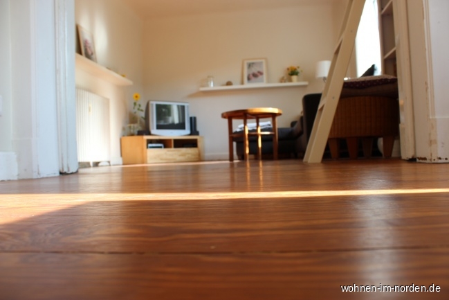 Wohnzimmer Erdgeschosswohnung Hamburg / Rissen