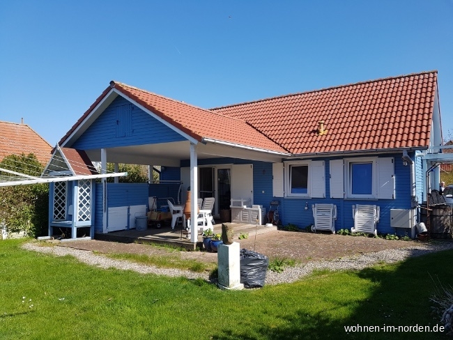 Ansicht vom Garten Ferienhaus Schnberg (Holstein) / Kalifornien