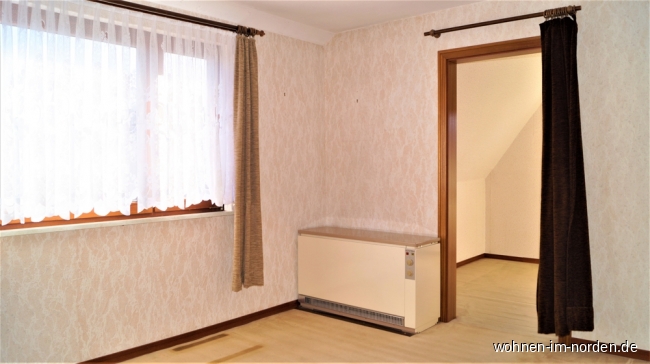 Schlafzimmer im Dachgeschoss Doppelhaushlfte Hohenwestedt