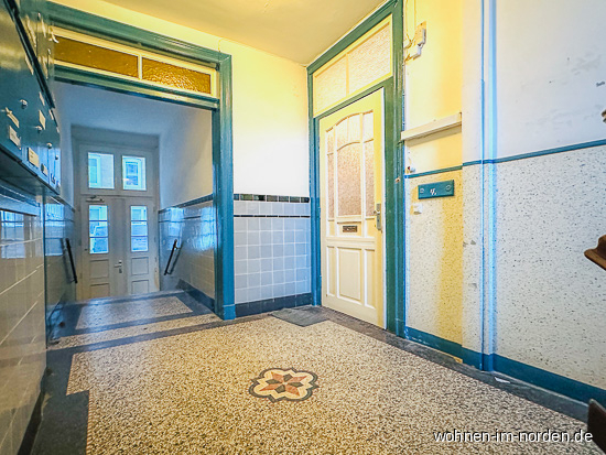 Treppenhaus Erdgeschosswohnung Kiel / Schreventeich