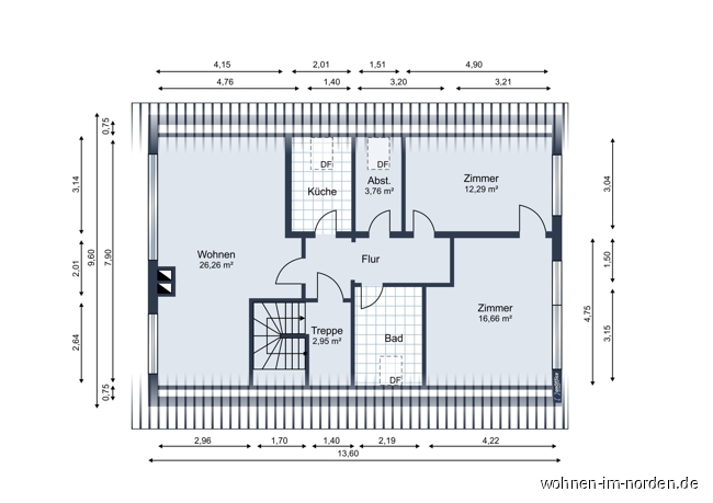 Obergeschoss Einfamilienhaus Flintbek / Kleinflintbek
