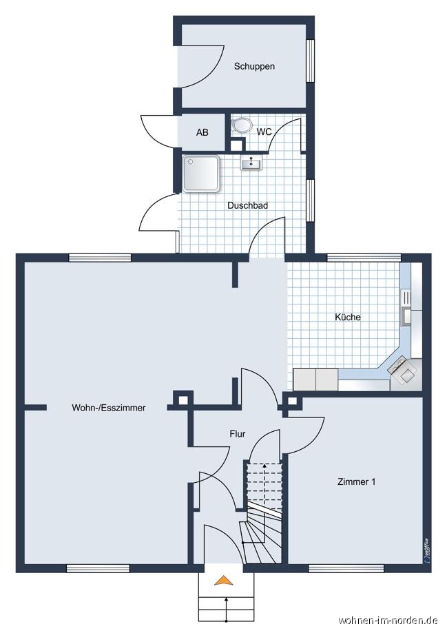 Erdgeschoss Einfamilienhaus Rendsburg