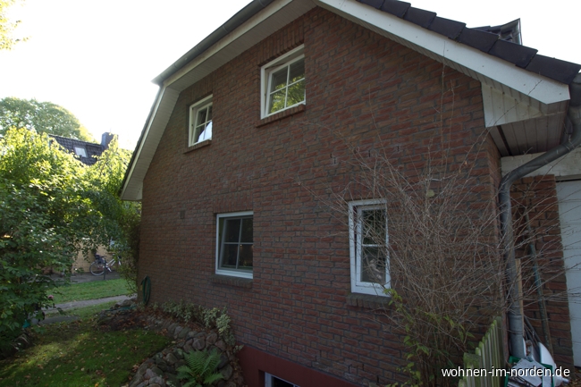 Vorderansicht Einfamilienhaus Kiel / Hassee
