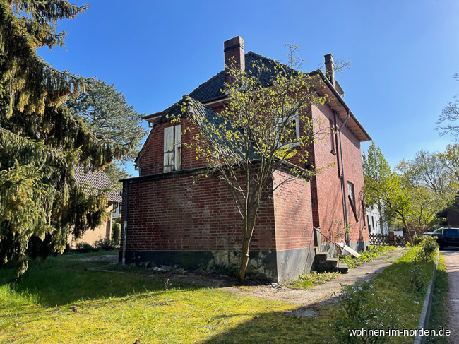 Rckwrtige Ansicht Stadthaus Hamburg / Slldorf