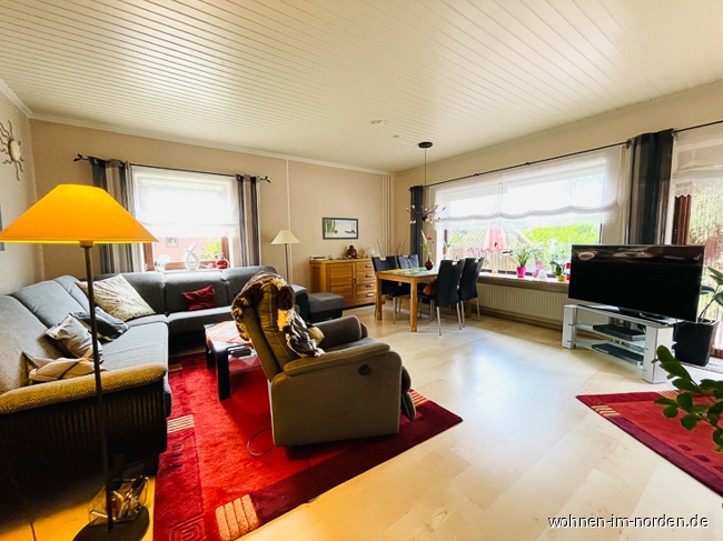 Wohnzimmer Einfamilienhaus Flintbek / Kleinflintbek