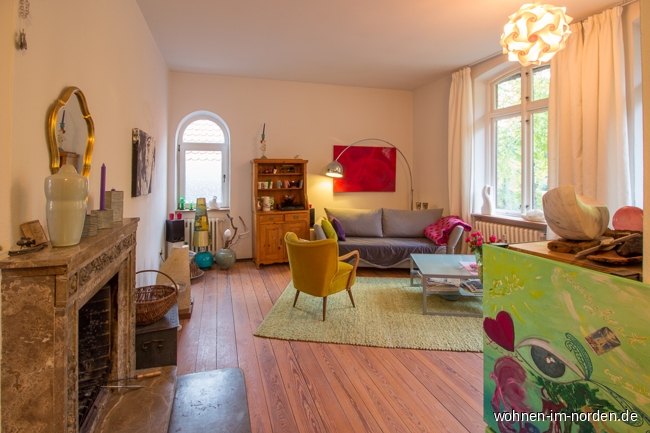 Wohnzimmer Etagenwohnung Barsbek