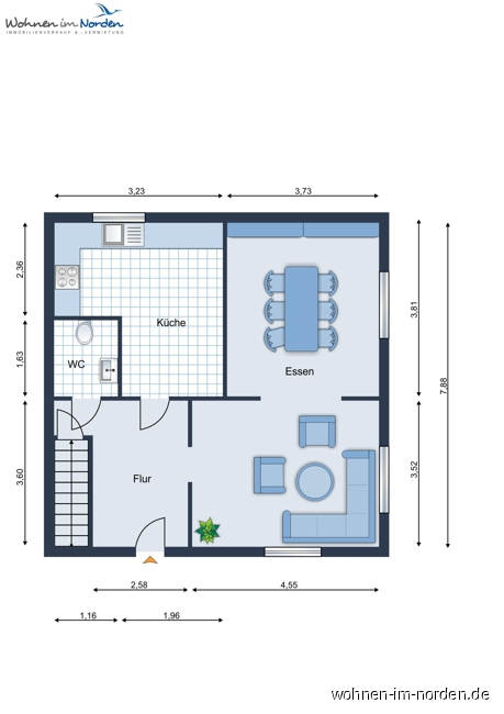 Altbau Erdgeschoss Zweifamilienhaus Molfsee