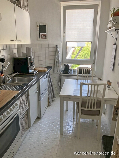 Kche Halbgeschoss 3 Mehrfamilienhaus Kiel / Sdfriedhof