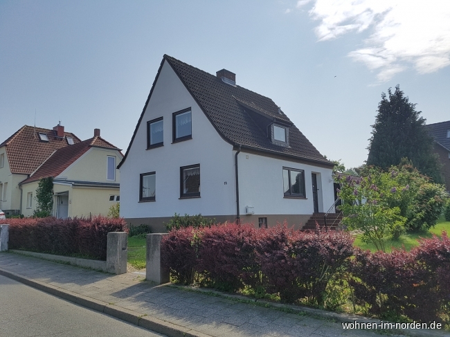 Straenansicht Einfamilienhaus Laboe