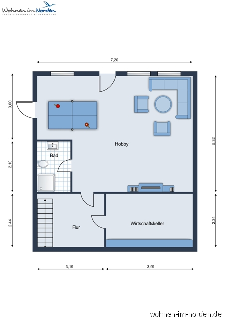 Altbau Keller Zweifamilienhaus Molfsee
